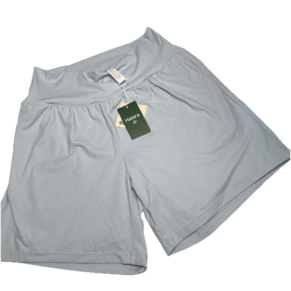 NWT Halara Softlyzero Airy 7" Yoga Shorts High Waist 2-in-1 Womens Size XL